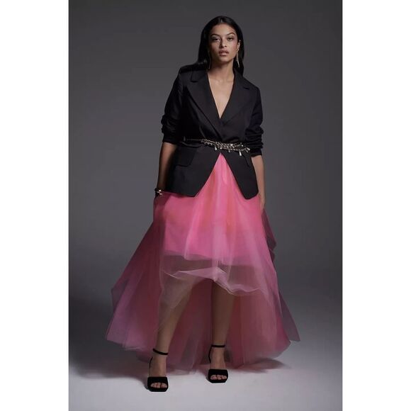 Anthropologie x Hutch Asymmetrical Skirt Size 1X - Picture 1 of 10